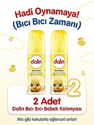 Dalin Bıcı Bıcı Kokusu 150 ml 2lı Sprey Bebek Kolonyası - Dalin