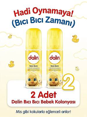 Dalin Bıcı Bıcı Kokusu 150 ml 2lı Sprey Bebek Kolonyası - 1
