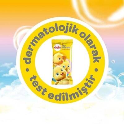 Dalin Islak Cep Mendil 15 Adet - 2
