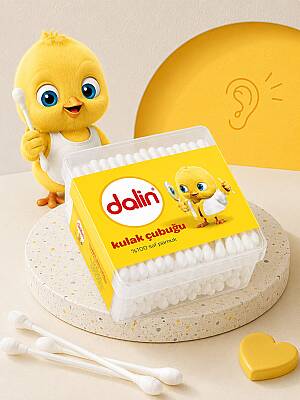 Dalin Kulak Temizleme Çubuğu 100lü - 1