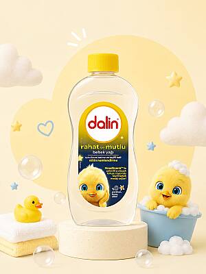 Dalin Rahat ve Mutlu 300 ml Bebek Yağı - 1
