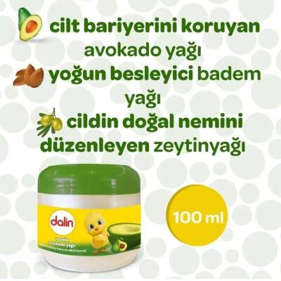 Dalin Vazelin Avokado Yağlı 100 gr - 5