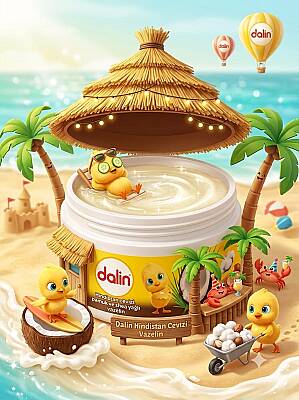 Dalin Vazelin Hindistan Cevizli 100 Ml - 2