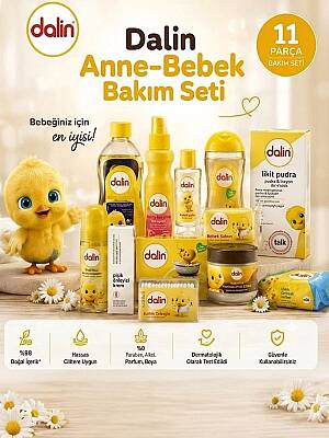 Dalin Yenidoğan Bebek Banyo Bakım Seti - 2