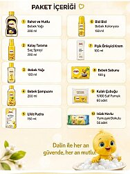 Dalin Yenidoğan Bebek Banyo Bakım Seti - 4