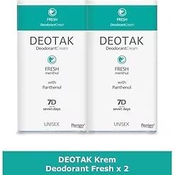 Deotak Fresh 35 ml Krem Deodorant 2 Adet - Deotak
