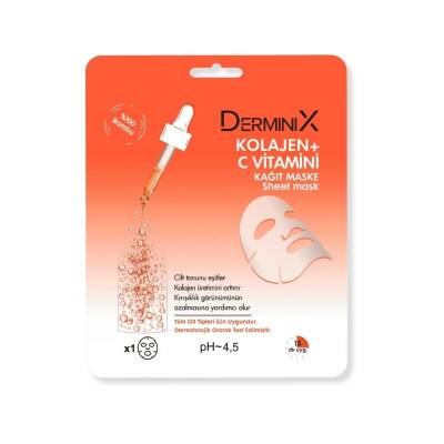 Derminix 5li Kağıt Maske Serisi - 6