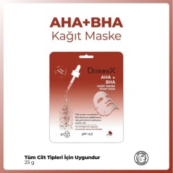 Derminix AHA + BHA Kağıt Maske - 2