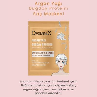 Derminix Buğday Proteini & Argan Yağı Bone Saç Maskesi - 2