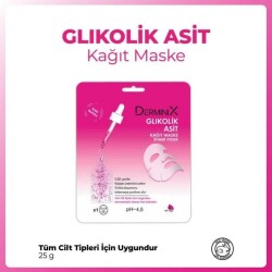 Derminix Glikolik Asit Kağıt Maske - 2