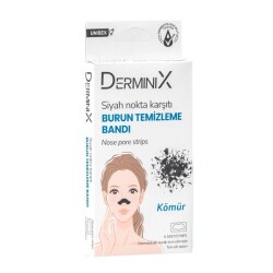 Derminix Kömürlü Siyah Nokta Karşıtı Burun Temizleme Bandı - 1