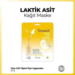 Derminix Laktik Asit Kağıt Maske - 2