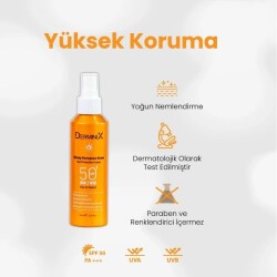 Derminix Sun Cream Spf 50 Yüksek Koruma Yüz Ve Vücut Güneş Kremi 150 ml - 2