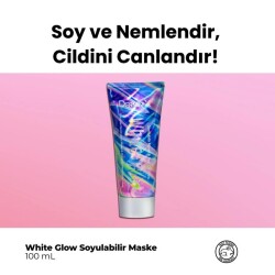 Derminix White Glow Soyulabilir Maske 100 ml - 2