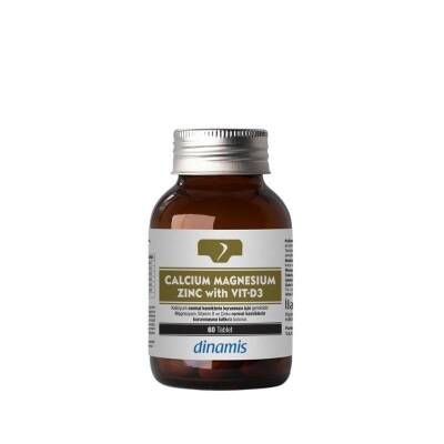 Dinamis Calcium Magnesium Zinc Vitamin D3 60 Tablet - 1