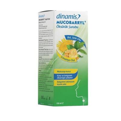 Dinamis Mucobarryl Grindelya Özlü Öksürük Şurubu 158 ml - 2