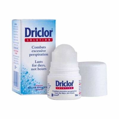 Driclor Deodorant Solution Terleme Önleyici Roll On 20ml. - 1