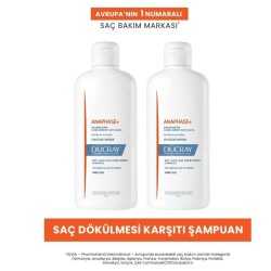 Ducray Anaphase Plus Saç Dökülmesine Karşı Şampuan 400 ml 2 Adet - 2