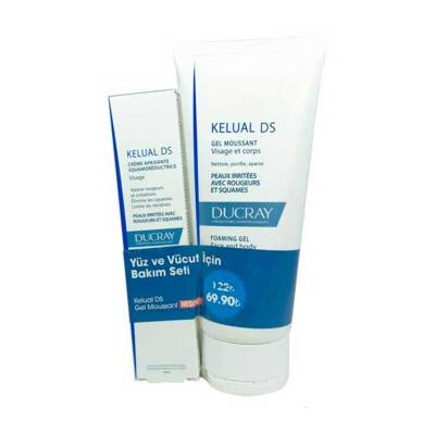 Ducray Kelual DS Cream 40ml + Kelual DS Foaming Gel 200ml Kofre - 1