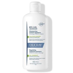 Ducray Kelual Squanorm Yağlı Şaçlar için 400 ml Kepek Şampuanı - 1