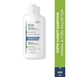 Ducray Kelual Squanorm Yağlı Şaçlar için 400 ml Kepek Şampuanı - 2