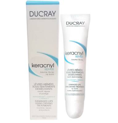 Ducray Keracnyl Repair Lip Balm 15ml - 1