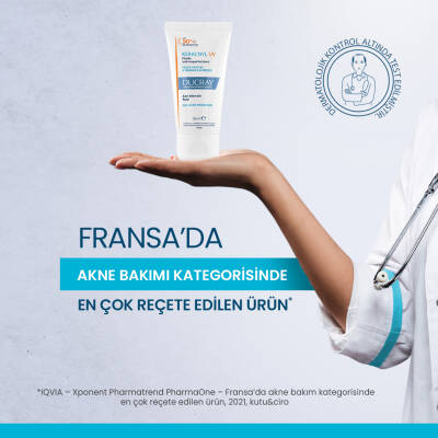 Ducray Keracnyl UV Fluide Anti İmperfections Spf50+ 50 ml - 9