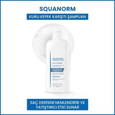 Ducray Squanorm Dry Dandruff Shampoo 200ml - 3