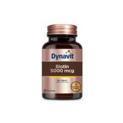 Dynavit Biotin 5000 mcg 100 Tablet - 1