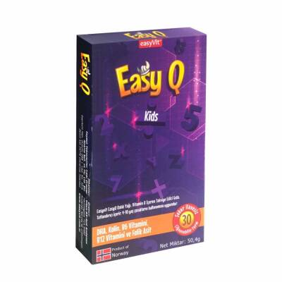 Easy Q Kids 30 Çiğnenebilir Tablet - 1