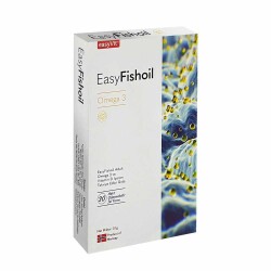 EasyFishoil Omega 3 Yetişkin 30 Çiğnenebilir Jel Tablet - Easyvit