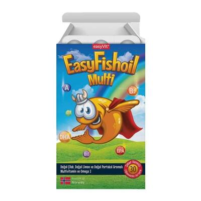 EasyVit EasyFishoil Multi Omega 3 30 Tablet - 1