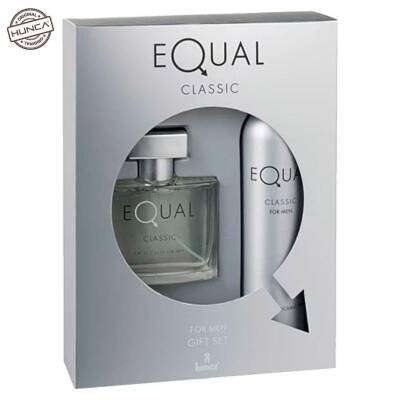 Equal Classic EDT 75 ml + Deo Sprey 150 ml Erkek Parfüm Seti - 1