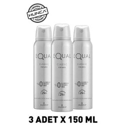 Equal Erkek Edt Parfüm 75 ml & Deodorant 3*150 ml Avantajlı Set, Roll On Hediyeli - 3