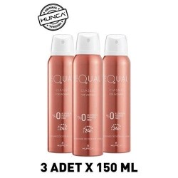 Equal Kadın Edt Parfüm 75 ml & Deodorant 3*150 ml Avantajlı Set, Roll On Hediyeli - 3