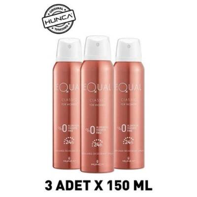 Equal Kadın Edt Parfüm 75 ml & Deodorant 3*150 ml Avantajlı Set, Roll On Hediyeli - 3