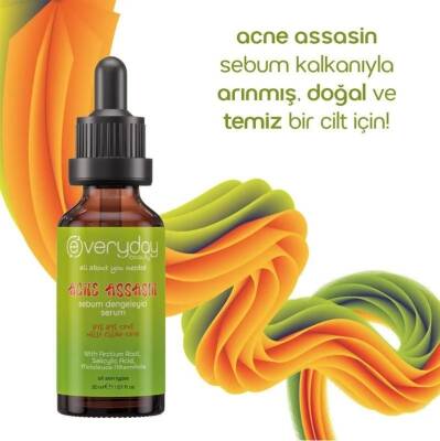 Everyday Beauty Acne Assasin Sebum Dengeleyici Serum 30 ml - 2