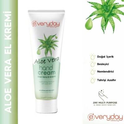 Everyday Beauty Aloe Vera Nemlendirici El Bakım Kremi 75ml - 2