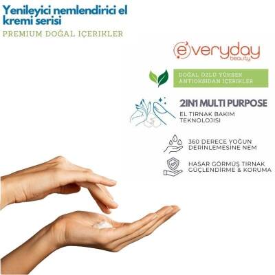 Everyday Beauty Aloe Vera Nemlendirici El Bakım Kremi 75ml - 3