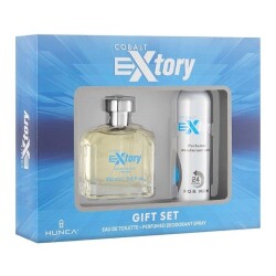 Extory Cobalt EDT 100 ml + Deo Sprey 150 ml Erkek Parfüm Seti - 1