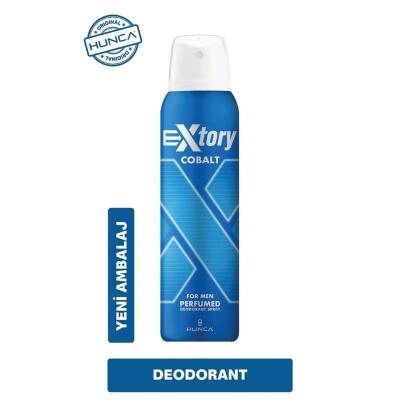 Extory Cobalt EDT 75 ml + Deo Sprey 150 ml Erkek Parfüm Seti - 2