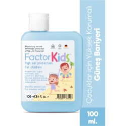 Factor Kids Ultra Nemlendirici Çocuklar için Yüksek Korumalı Güneş Kremi Spf 50 100 ml - Diğer