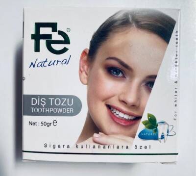 Fe Natural 50 ml Diş Tozu - 1