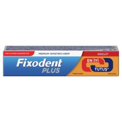 Fixodent Plus En İyi Tutuş Diş Protez Yapıştırıcı Krem 40 gr - Fixodent