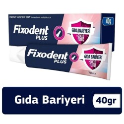 Fixodent Plus Gıda Bariyeri Protez Diş Yapıştırıcı 40 gr - 2