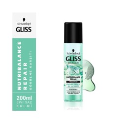 Gliss Nutribalance Repair Dökülme Karşıtı 200 ml Sıvı Saç Kremi - 