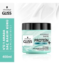 Gliss Protein + Kakao Yağı 4'ü 1 Arada Nemlendirici Saç Bakım Kürü 400 ml - 