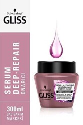Gliss Serum Deep Repair Canlılığını Yitirmiş Saç Maskesi 300 ml - 