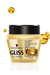 Gliss Ultimate Oil Elixir Besleyici Saç Maskesi 300 ml - 