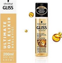 Gliss Ultimate Oil Elixir Yıpranmış Saçlar 200 ml Sıvı Bakım Kremi - 
